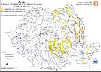 Cod Galben de Inundații prelungit pe râul Jijia și afluenți