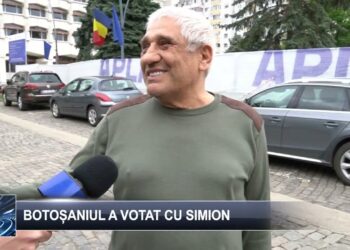 Botoșaniul a votat cu Simion  5 mai 2025 TELEM