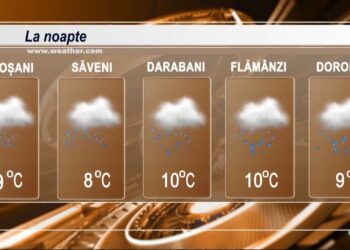 METEO 6 mai 2025 TELEM Botoșani