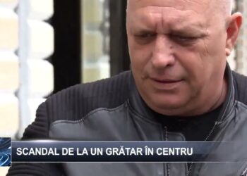 Scandal de la un grătar în centru  6 mai 2025 TELE`M Botoșani