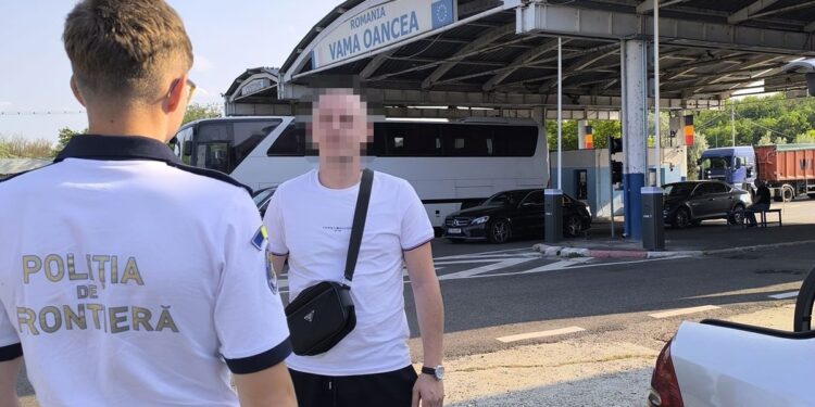 Moldovean prins cu „diploma” de șofer luată la imprimantă