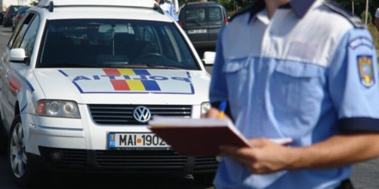 Tânără din Vârfu Câmpului, trasă pe dreapta de polițiștii din Bucecea