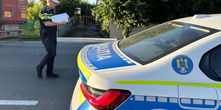 Razie de proporții pe șosele! Un șofer de marfă din Ialomița prins în offside – amendă uriașă și camion blocat 9 ore! FOTO&VIDEO