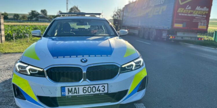 Razie de proporții pe șosele! Un șofer de marfă din Ialomița prins în offside – amendă uriașă și camion blocat 9 ore! FOTO&VIDEO