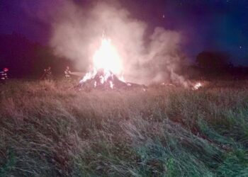 Focul face ravagii în județul Botoșani! Cimitire în flăcări, pompierii – eroii zilei!