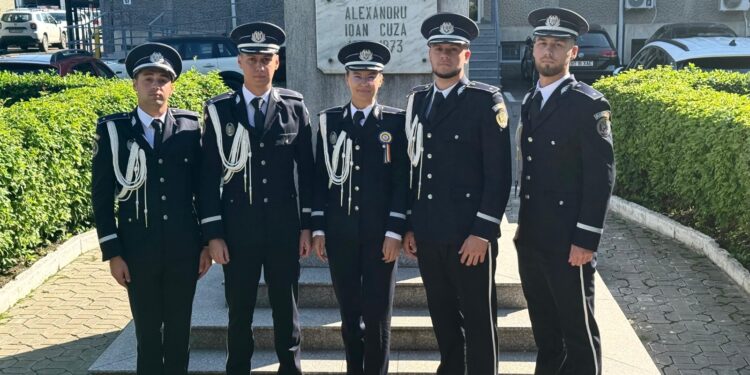 Cinci noi ofițeri se alătură Inspectoratului de Poliție Județean Botoșani!