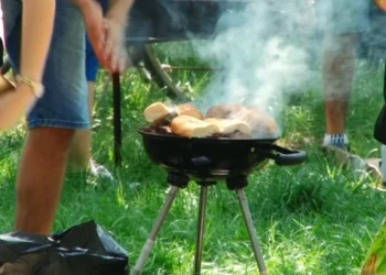 A încins grătarul în parc și a încasat o amendă „picantă”!