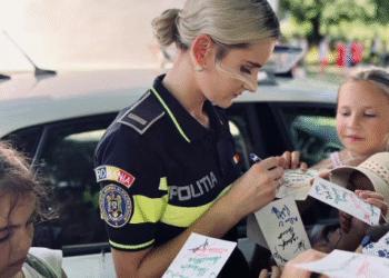 COPILĂRII ÎN SIGURANȚĂ! Polițiștii din Botoșani învață copiii cum să se ferească de abuz și exploatare