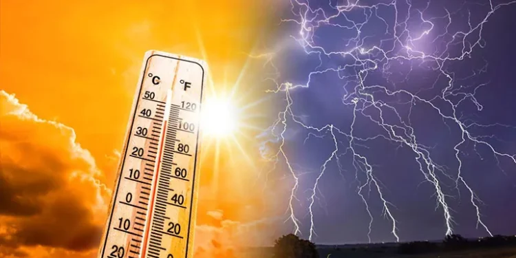 Botoșani, sub dublă amenințare! Caniculă toridă și furtuni violente în același timp!