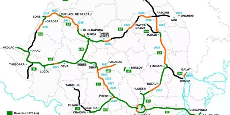 România ratează din nou recordul la autostrăzi: doar 185 km inaugurați în 2025, departe de promisiunile oficiale