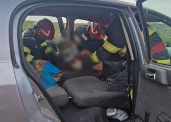 ACCIDENT ȘOCANT între Dorohoi și George Enescu! Soț și soție, răniți și transportați de urgență la spital