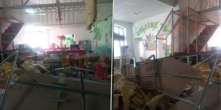 Administratorul locului de joacă din Botoșani trimis în judecată după ce tavanul s-a prăbușit peste clienți