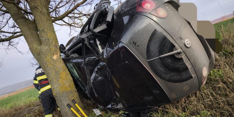 O mamă și fiii ei, victime într-un accident violent pe DN 29!