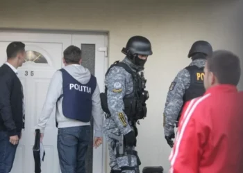 Tânăr prins după un jaf ca-n filme!