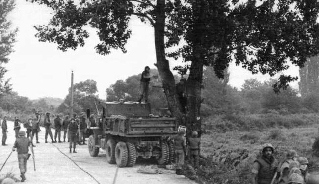 Operațiunea Paul Bunyan: tăierea unui copac cu forța unei armate