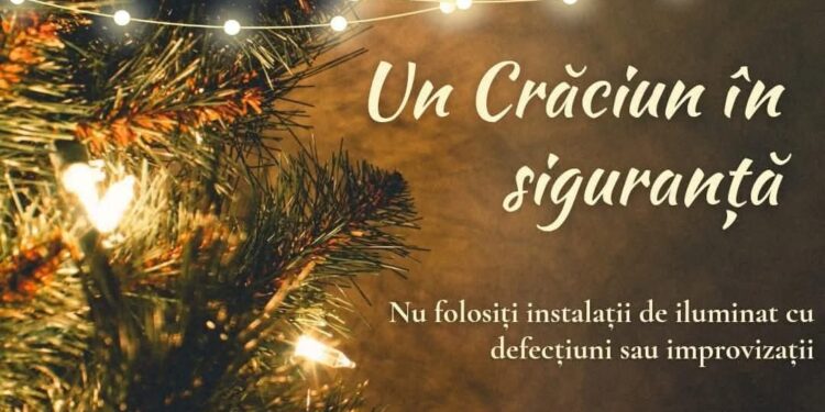 ISU avertizează: instalațiile defecte și lumânările pot transforma Crăciunul în dezastru