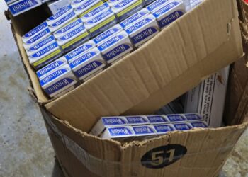 Descinderi ale poliției într-o comună din botoșani: sute de pachete de țigări confiscate