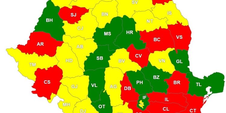 HARTA SĂRĂCIEI: 32 de județe sub 2% din PIB. Botoșani, aproape de pragul critic