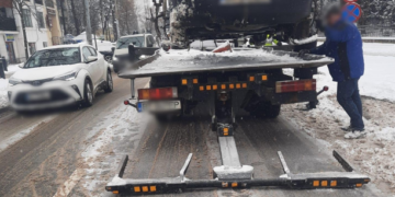 Zeci de șoferi amendați, mașini ridicate și controale dure pentru traficul greu fără autorizație