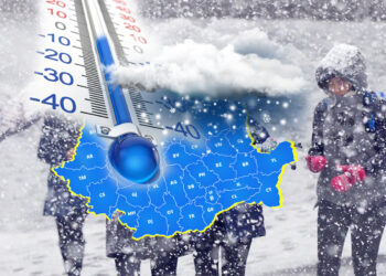 Viscol, polei și ger de -12 grade în toată țara. ANM anunță ninsori și vânt puternic până duminică