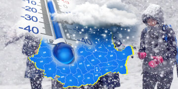 Viscol, polei și ger de -12 grade în toată țara. ANM anunță ninsori și vânt puternic până duminică