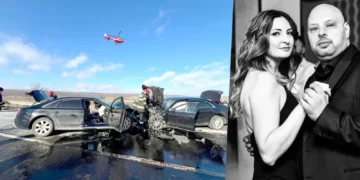 TRAGEDIE PE DN 24: Un om de afaceri din Vaslui și soția sa însărcinată în opt luni au murit după un impact devastator.
