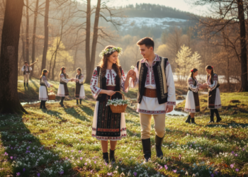 Știați că Dragobete este considerat zeul tinereții și al iubirii curate în tradiția populară românească?