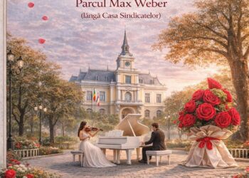 SURPRIZĂ DE 8 MARTIE ÎN BOTOȘANI! Concert emoționant în parc și decor floral spectaculos pentru toate femeile