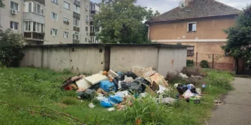 Amenzi usturătoare pentru botoșănenii care aruncă moloz la containere. Poliția Locală a început sancțiunile