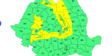 Vremea o ia razna în România! Ploi torențiale, vânt puternic și ninsori în plină primăvară
