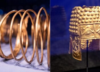 Coiful de aur de la Coțofenești, găsit îngropat după jaful care a șocat Europa