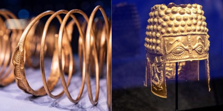 Coiful de aur de la Coțofenești, găsit îngropat după jaful care a șocat Europa