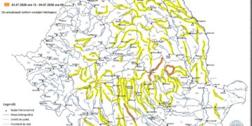 Alertă meteo în Botoșani! Vânt puternic și risc de inundații