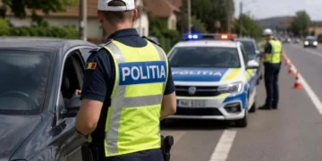 Doi șoferi, probleme cu legea după ce au fost opriți de polițiști în Botoșani